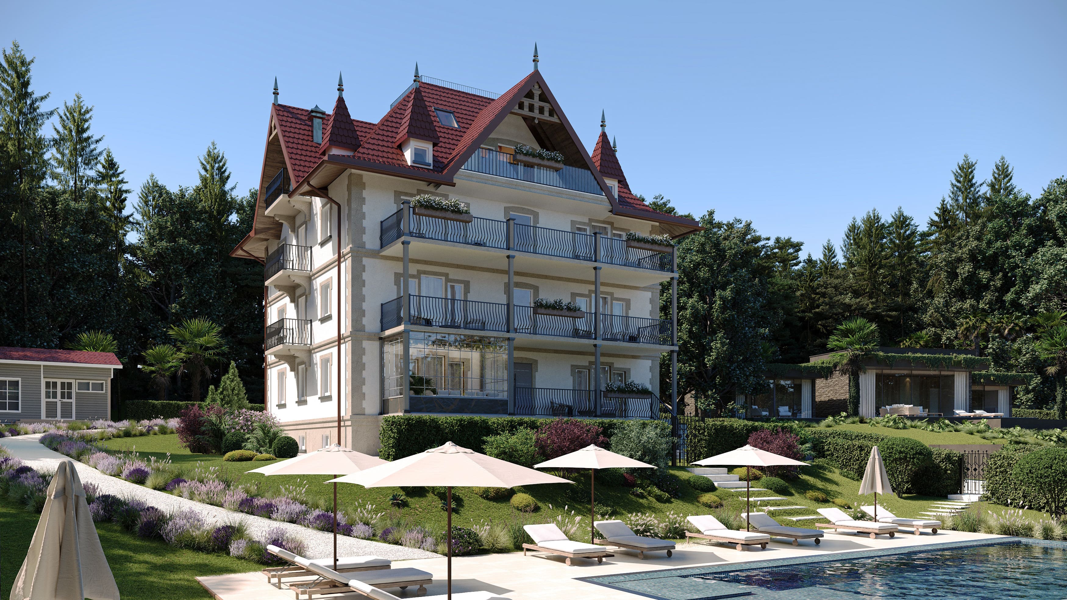 Narciso e il Lago – Villa Narciso